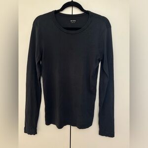 Three Dots Black Size XL Top